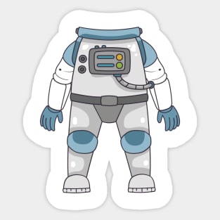 'Astronaut Space Explorer' Awesome Costume Halloween Sticker